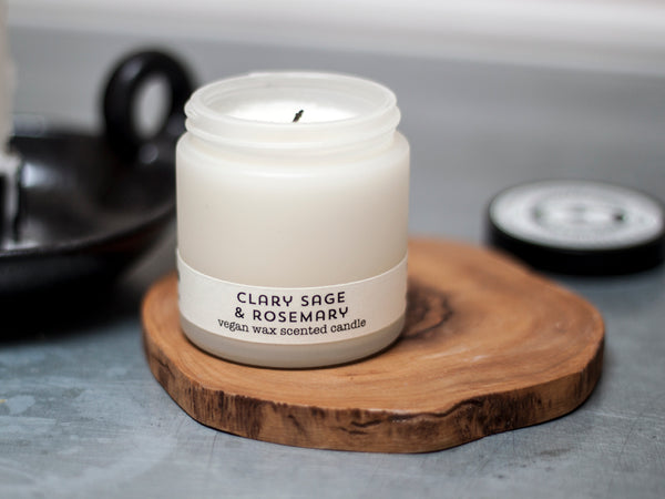 Clary Sage and Rosemary - Travel Candle