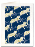 Leopard Greetings Card - Blank