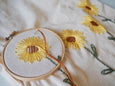 Sunflower Tote Bag Embroidery Kit