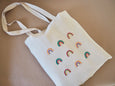 Rainbow Tote Bag Embroidery Kit